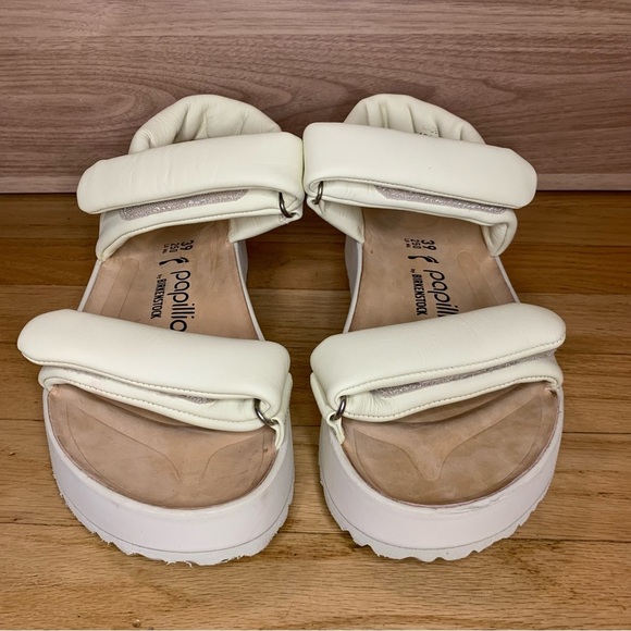 Birkenstock Women's Theda Strappy Slingback Platform Wedge Sandals - Size 39 - Picture 3 of 7